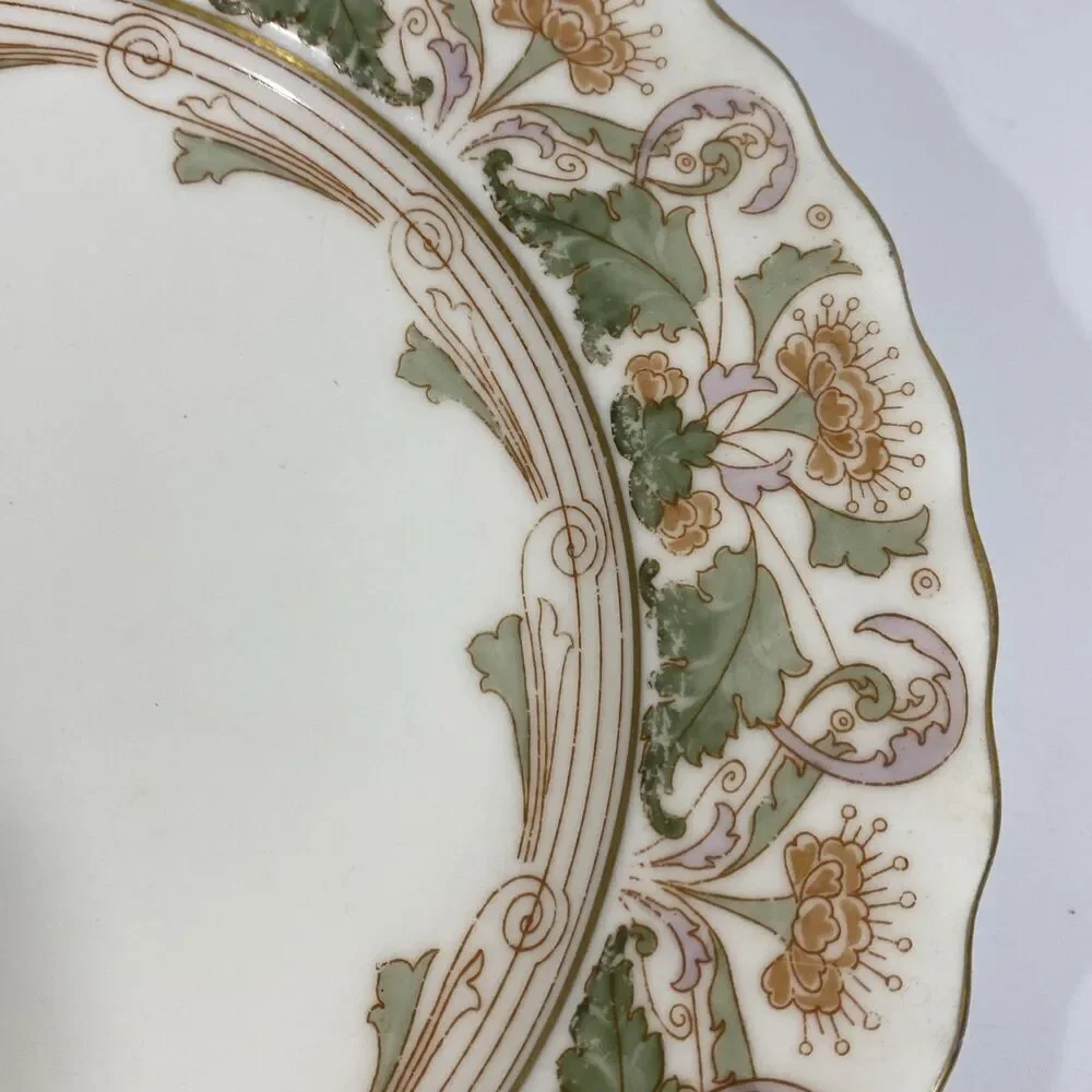 Antique Doulton Burselm England China Plate Art Nouveau 8.75” C8901Y
